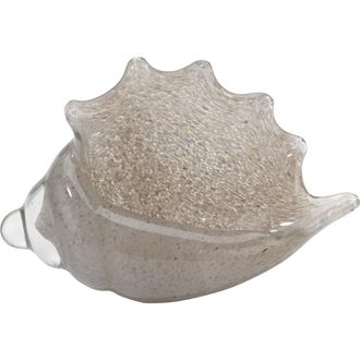 Jamie Young Co. Triton Hand Blown Decorative Glass Shell, Grey at Nordstrom