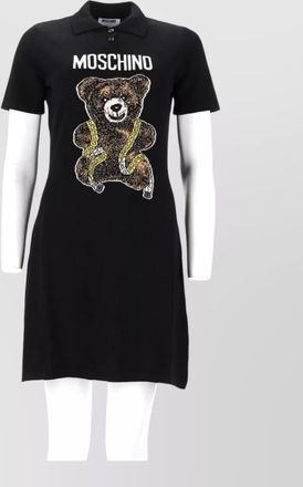 Moschino virgin wool mini dress