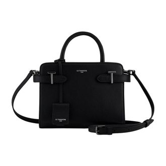 Le Tanneur Emilie Handtas - Dames - Handtassen - Zwart - ONE Size - Leer - Tassen