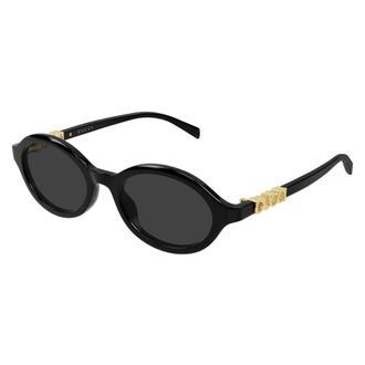 Gucci Panthos Zonnebril - unisex - Zonnebrillen - Zwart - 51 MM - Accessoires