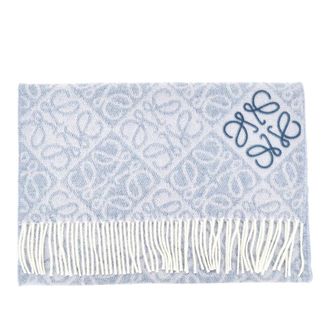 Loewe Anagram wool and cashmere scarf Man One Size