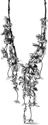 Sphera Milano Flower Necklace in Silver at Nordstrom Rack