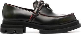 Jordan Luca Duggie 55mm loafers - men - Bos Taurus/Bos Taurus/Rubber - 42 - Black