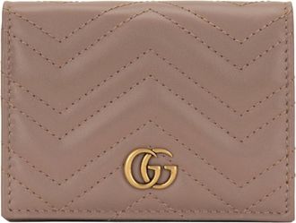 Gucci Wallets & Cardholders, female, Brown, Size: ONE SIZE GG Marmont Wallet