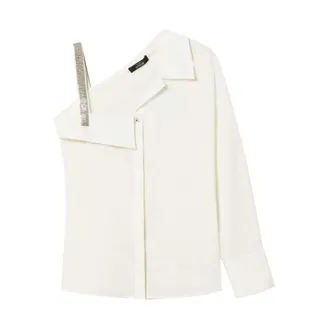 Twinset Overhemden, Dames, Wit, M, Twin-set Shirts Beige