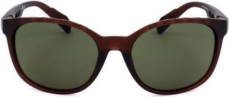 adidas Unisex Brown Round Sunglasses SP0011-91C-3