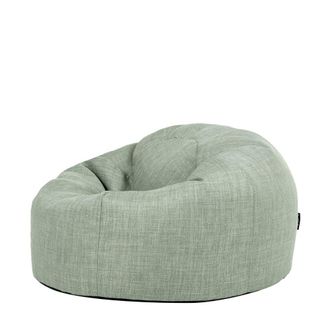 Icon Brand Puf cl&aacute;sico sill&oacute;n de exterior en tejido verde salvia