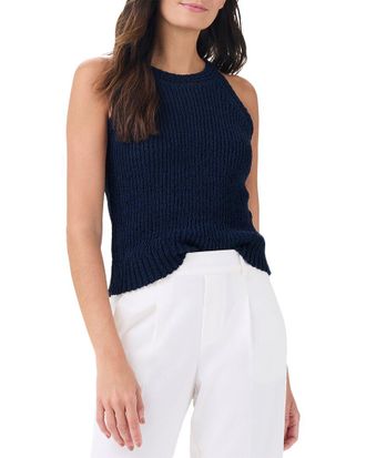 Nic+Zoe Nic+Zoe Tape Yarn High Neck Tank
