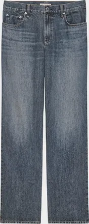 Helmut Lang Men & apos;s Wardrobe Wide-Leg Denim Jeans