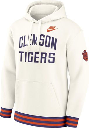 Nike Clemson Legacy Nike Mens College Pullover Hoodie in Brown | 02K30K9OCLV-RZ7