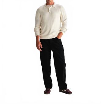 Wax London Oban Polo Shirt In Ecru