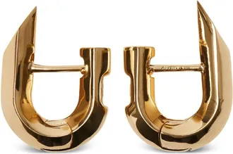 Burberry Hollow spike earrings - women - Gold Plated - One Size