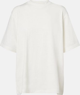 The Row Camiseta oversized Estavo en mezcla de lino