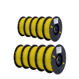 OEM Filamento Pla Para Impresoras 3d, 1,75 Mm De Di&aacute;metro, Rollo De 1 Kg, 10 Kg De Pla Amarillo