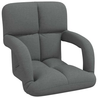 vidaXL Sill&oacute;n De Suelo Ajustable Con Reposabrazos Vidaxl