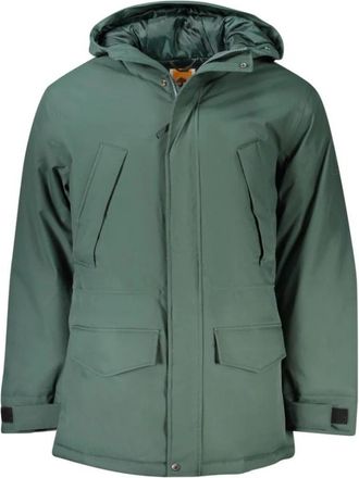 Timberland Jacket met lange mouwen - Heren - Winterjassen - Groen - S - Polyester - Jassen