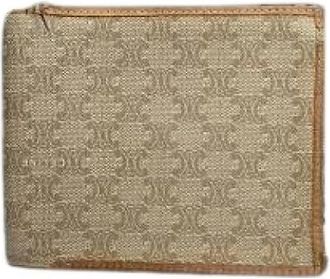 Celine Pre-owned Vintage Portemonnee - Dames - Vintage Accessoires - Beige - ONE Size - Leer - Vintage