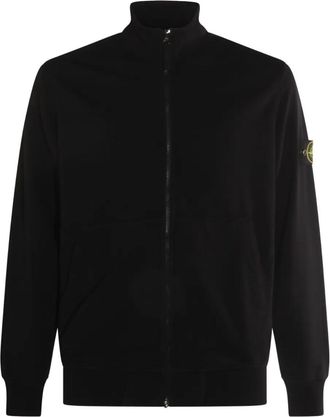 Stone Island Sweaters Black