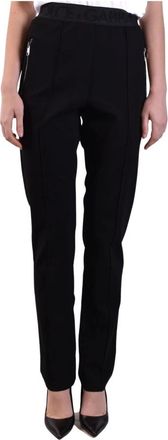 Dolce & Gabbana Slim-Fit Broeken voor Vrouwen - Dames - Slim Fit Broeken - Zwart - L - Broeken