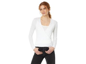 Nic+Zoe All Year 4-Way Cardigan Womens Sweater Paper White : 2XL (US 20-22), Cotton/Viscose
