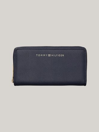 Tommy Hilfiger Womens Large Zip Wallet - Navy