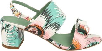Ferragamo Giulia Leather Sandals - Narrow Width