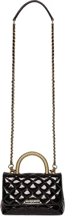 Walter Baker Leila Snake Mini Leather Top Handle