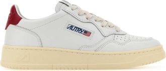 Autry White Leather Medalist Sneakers