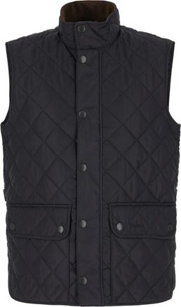 Barbour Stijlvolle Jassen voor Mannen - Heren - Bodywarmers - Blauw - L - Polyester - Jassen