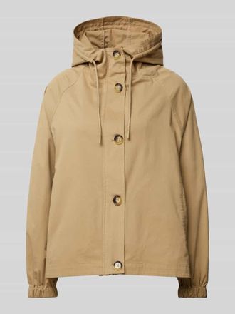 Smith & Soul Parka mit Kapuze in Camel, Gr&ouml;&szlig;e L