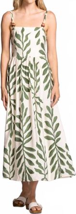 Pink Martini Womens Magnolia Dress In White