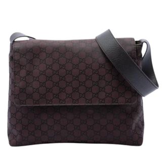Gucci Borsa a tracolla in nylon Pre-owned - - Pre-owned - Donna - Marrone - ONE SIZE