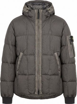 Stone Island Garment Dyed Crinkle Reps Ny Jacket
