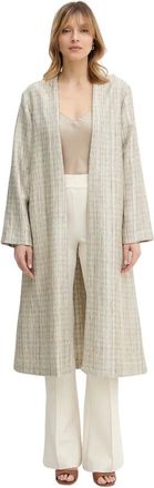 Forte_Forte Abrigo con cintur&oacute;n - Coats - Mujer - Gris - XS
