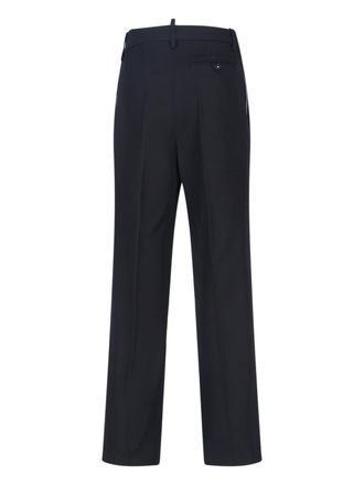 Victoria Beckham Womens Trousers Black Virgin Wool