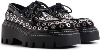 Sperry Top-Sider x MONSE Authentic Original 2-Eye Lug Boat Shoe in Black at Nordstrom, Size 9.5
