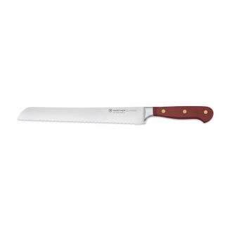 W&uuml;sthof Classic 9-Inch Double Serrated Bread Knife, Tasty Sumac
