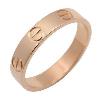 Cartier Gold Pink Gold (18K) Band Ring (Pre-Owned)