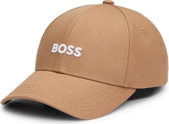 BOSS Baseball cap in cotton twill with embroidered logo