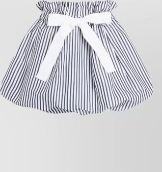 Patou high-waisted mini skirt