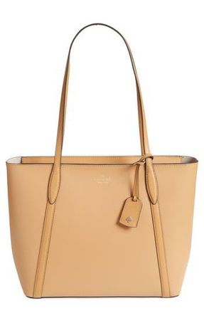 Kate Spade New York cara tote bag in Classic Saddle. at Nordstrom Rack