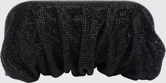Benedetta Bruzziches Clutch Venus La Grande in rete di cristalli drappeggiata