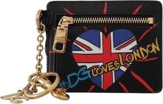 Dolce & Gabbana Tweedehands leren portemonnees - Dames - Vintage Accessoires - Zwart - ONE Size - Leer - Vintage