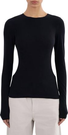 LaMarque Medora Long Sleeve Top In Black
