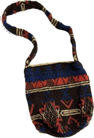 Generic Autumn and winter shoulder bag womens plush casual large-capacity crossbody bag(13,27 * 30cm)