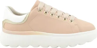 Geox Sneakers - Dames - Sneakers - Roze - 39 EU - Leer - Schoenen