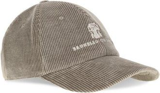 Brunello Cucinelli Mens Beige Cotton Cap (baseball Hat)