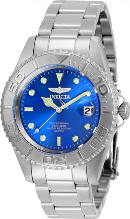 Invicta Pro Diver Quartz Blue Dial Stainless Steel Mens Watch 29938