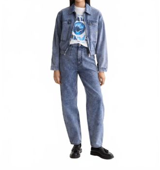 Scotch & Soda Tide Longer Inseam Balloon Jeans In Navy