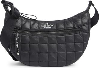 Kate Spade New York camden quilted large sling bag in Black at Nordstrom Rack